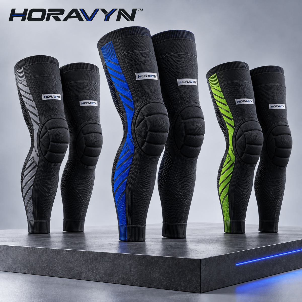 HORAVYN AXEN knee sleeve in three colors