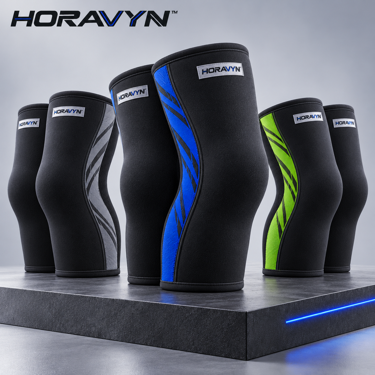 HORAVYN AXEN knee sleeve in three colors